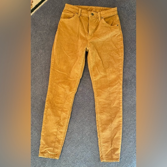 Patagonia Tan Khaki Organic High Rise Corduroy Pants Women’s 27/4 - Picture 3 of 9